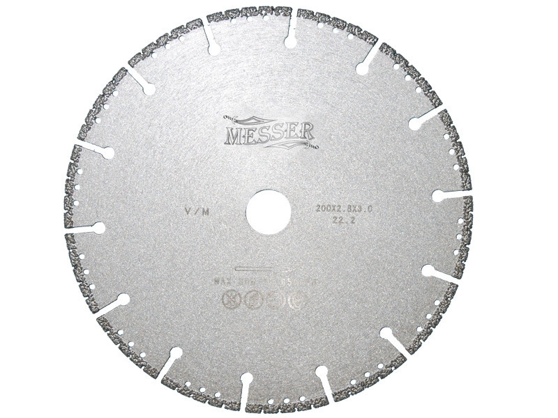 Алмазный диск MESSER V/M универсальный D125