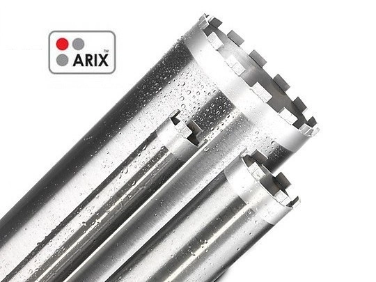 Восстановление алмазной коронки ARIX D157 mm напайкой сегментов