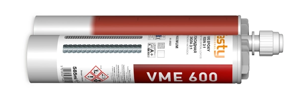 VME 600 картридж 585 мл + 1 смеситель (товар обмену и возврату не подлежит)