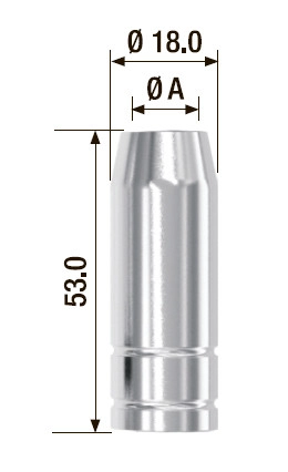Газовое сопло FUBAG d10.5 мм FB150