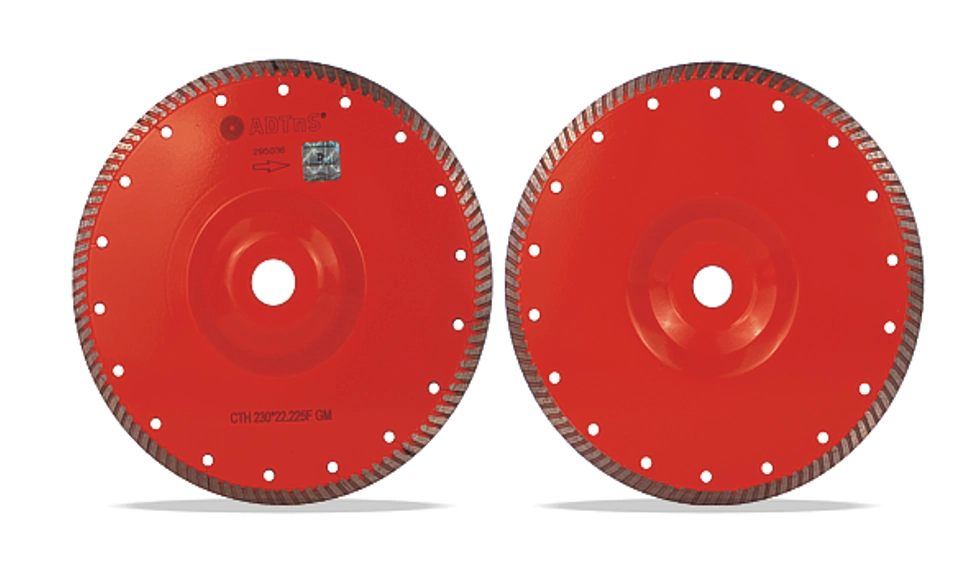 Алмазный диск ADTnS D230 Turbo Laser CTH