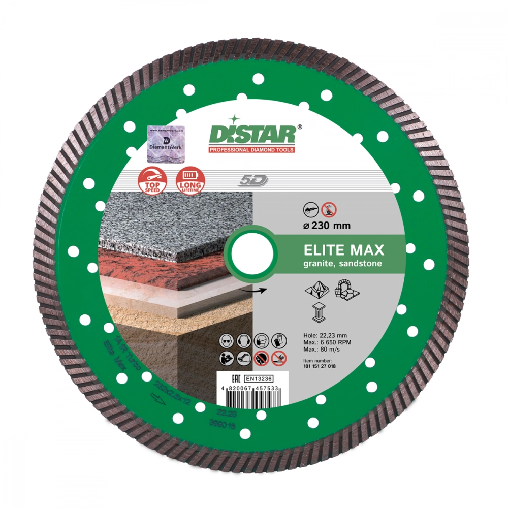 Алмазный диск DISTAR 1A1R Turbo Elite Max D232