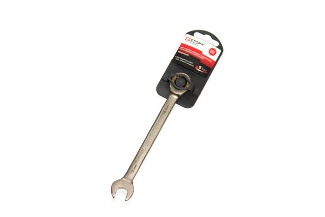 Ключ рожково накидной с трещеткой STRONG СТП-956 19мм