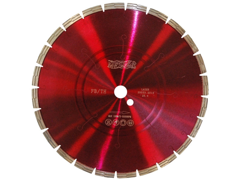 Алмазный диск MESSER FB/TH широкий спектр D350