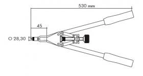 Ручной установочный инструмент для резьбовых заклепок Bralo TR-212 цена за шт Ручной установочный инструмент для резьбовых заклепок Bralo TR-212 стоимость