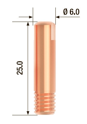 Контактный наконечник FUBAG ECU d0.9 мм