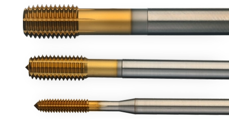 Бесстружечный метчик CENTERDRILL M6 TiN (раскатник)