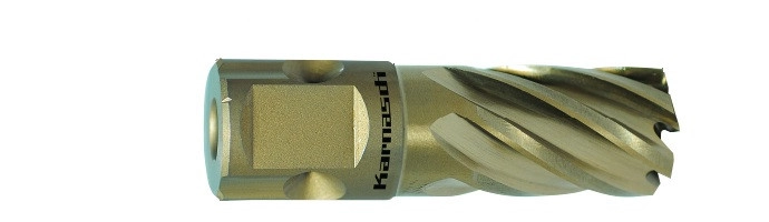 Твердосплавное корончатое сверло Karnasch Gold-Line L30 D17.5 HSS Universal/Weldon 19 мм