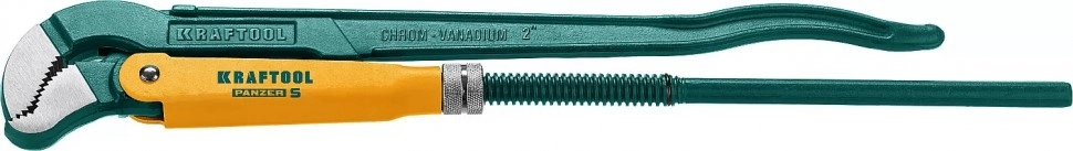 Ключ трубный №3 PANZER-S изогнутые губки Cr-V сталь KRAFTOOL 