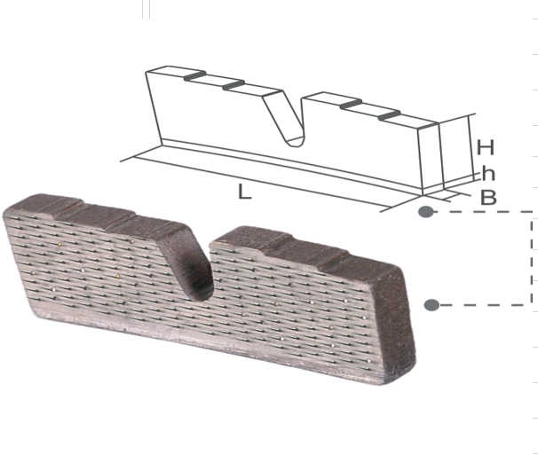 Сегмент алмазный ADTnS RPX RM-X D44/40