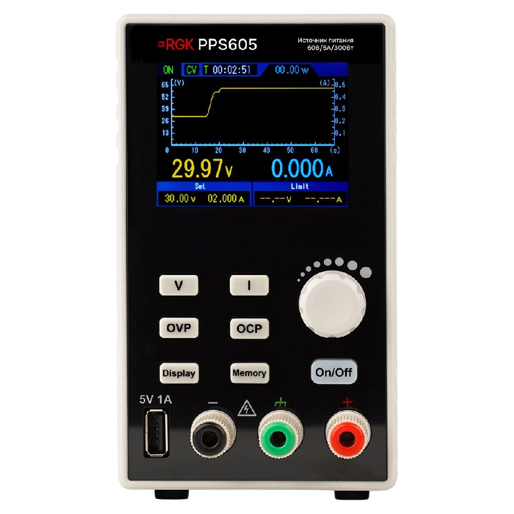 Источник питания RGK PPS605 (727700)