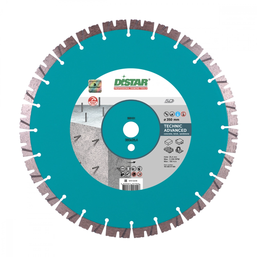 Алмазный диск DISTAR 1A1RSS/C3-H Technic Advanced D300