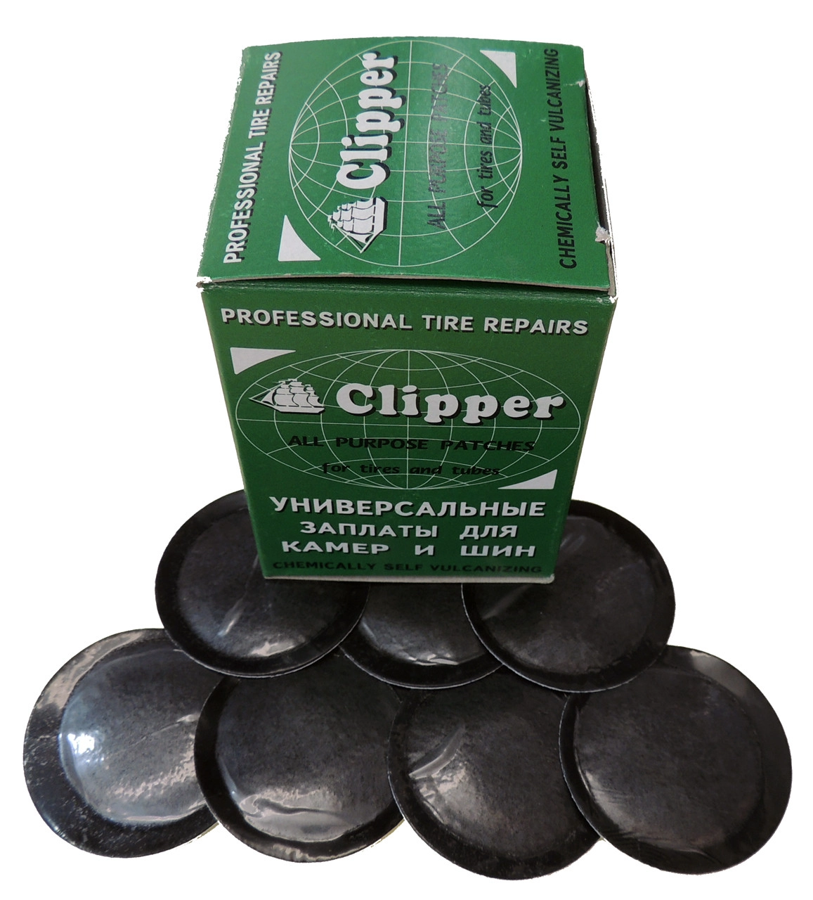 CLIPPER набор заплат B043 камерные 43мм (60шт.)