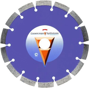 Алмазный диск сегментный Сплитстоун Премиум D230 бетон