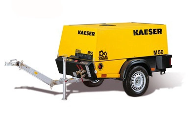 Компрессор KAESER M 50 stat (на опорах) с дизельным двигателем
