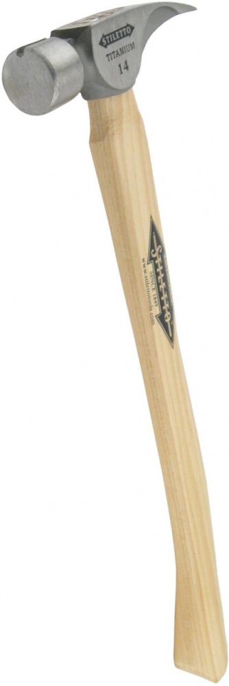 STILETTO Ti14SC-H18 Молоток с деревянной рукояткой