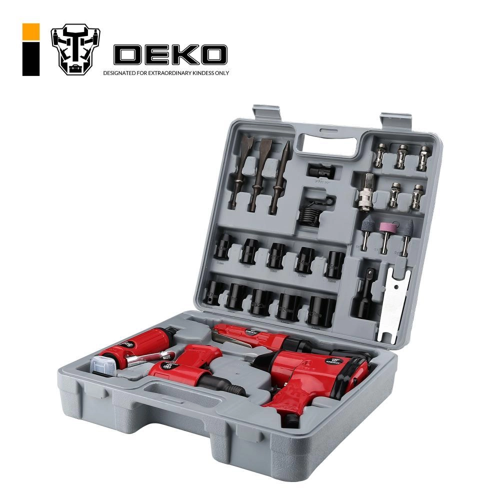 Набор пневмоинструмента 34 предмета Premium DEKO