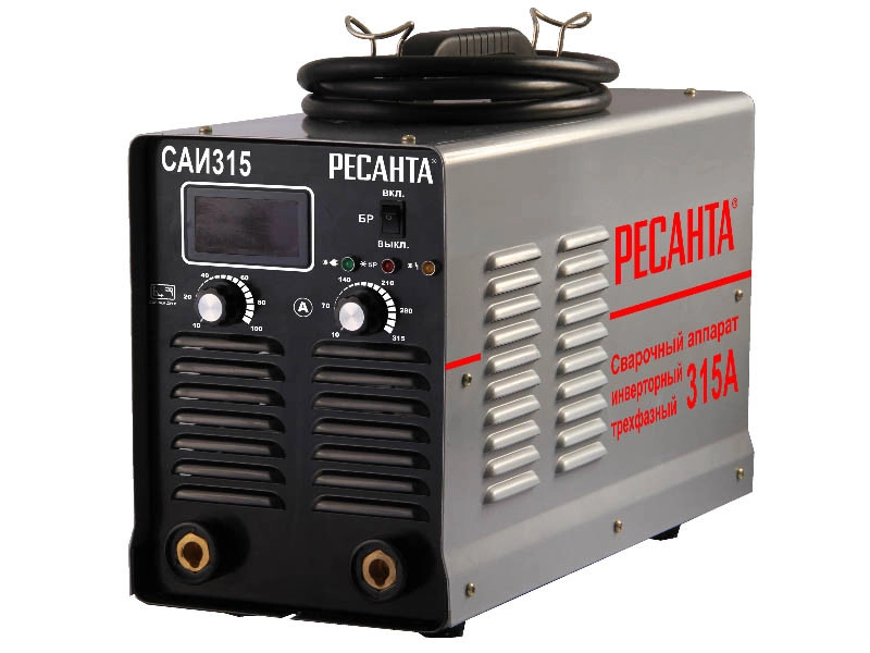 Сварочный аппарат инверторный САИ 315 3ф Ресанта Сварочный аппарат инверторный САИ 315 3ф Ресанта