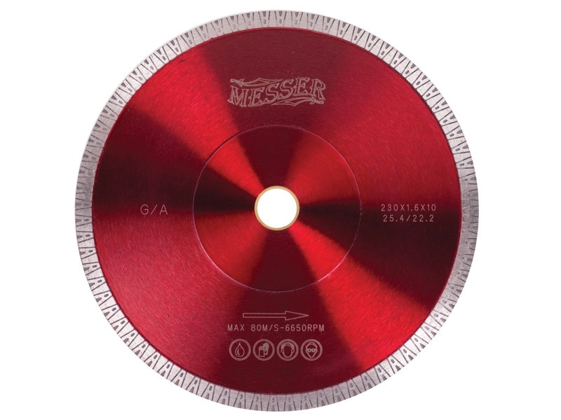Алмазный диск MESSER G/A для гранита D230