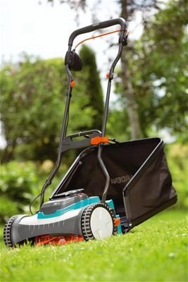 Gardena Газонокосилка электрическая, барабанная 380 ЕС: 04028-20.000.00 по цене Gardena Газонокосилка электрическая, барабанная 380 ЕС: Газонокосилки электрические Товар УТ000023585 0