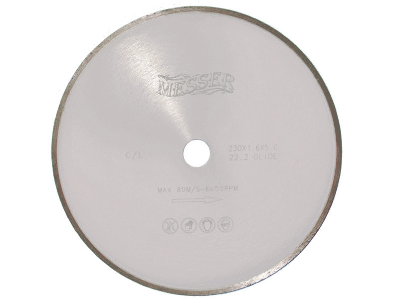 Алмазный диск MESSER С/L для керамической плитки D125
