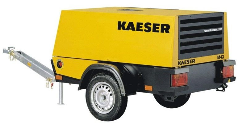 Компрессор KAESER M 43 stat (на опорах) с дизельным двигателем
