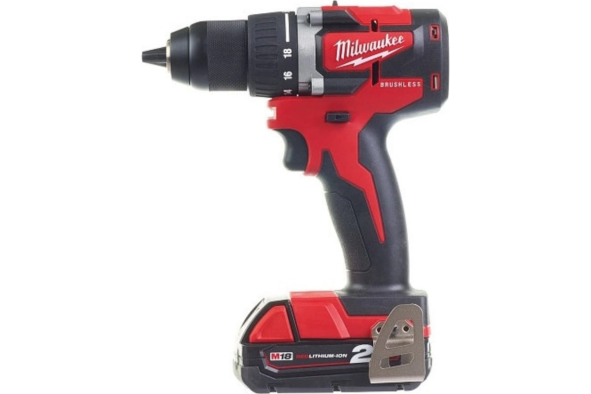 Дрель-шуруповерт Milwaukee M18 CBLDD-201C