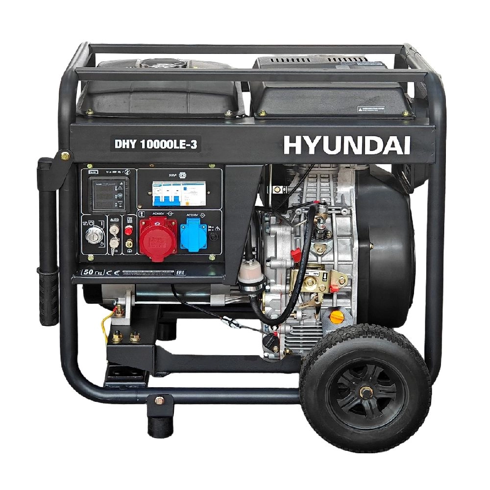 Дизельный генератор Hyundai dhy 10000le-3