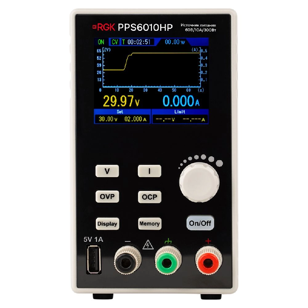 Источник питания RGK PPS6010HP (727724)