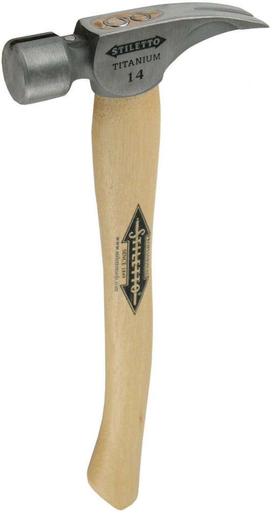 STILETTO Ti14SC-H16 Молоток с деревянной рукояткой