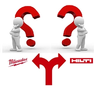 Смотрите фото в об milwaukee или hilti ?! - какой инструмент лучше?