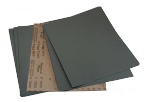 Шлифовальный лист GermaFlex 230/280 P1000 WPF Black бумага с латексом