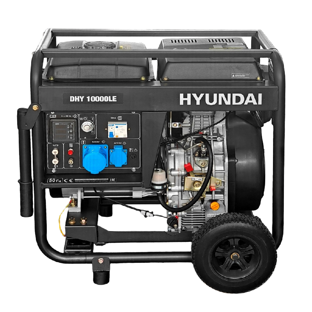 Дизельный генератор Hyundai dhy 10000le