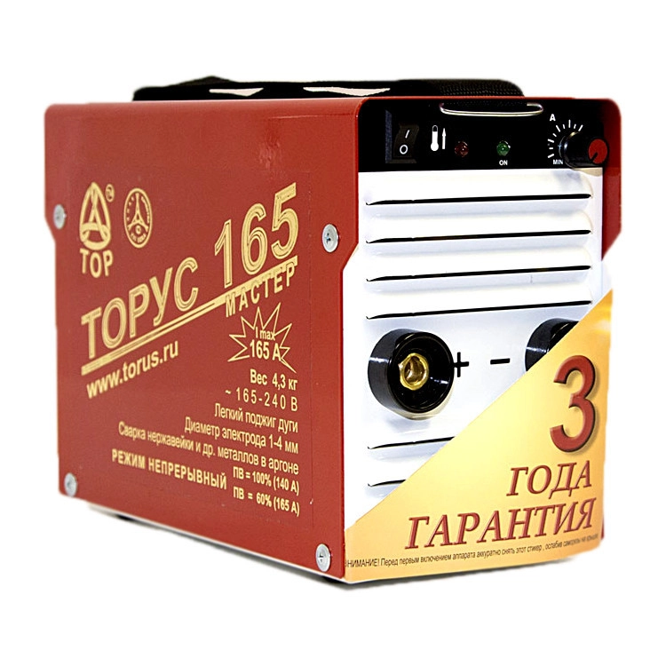 Сварочный аппарат инвертор TOP Торус-165 Мастер