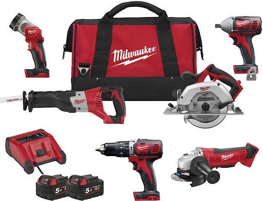 Milwaukee M18PP6B-502B Набор