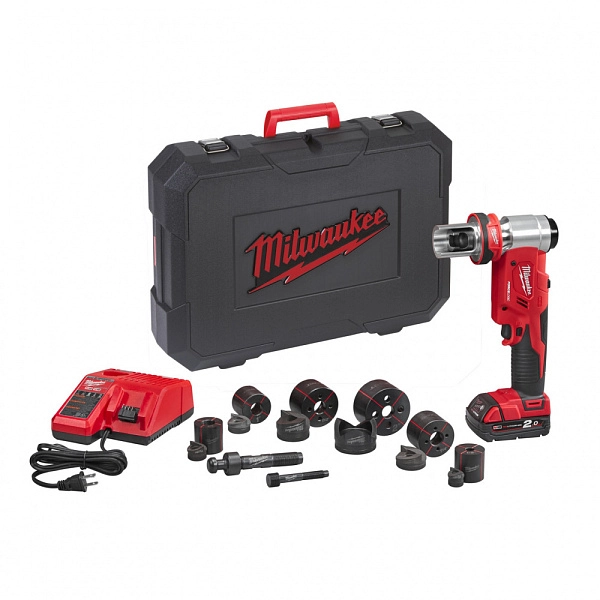 Гидравлический пробойник Milwaukee M18HKP-201C FUEL детальные картинки Детальное изображение : гидравлический пробойник milwaukee m18hkp-201c fuel