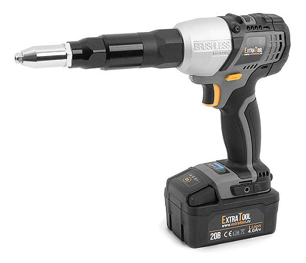 Заклепочник аккумуляторный MESSER EXTRATOOL RV20102 цена 61 520 ₽ за шт Заклепочник аккумуляторный MESSER EXTRATOOL RV20102 стоимость 61 520 ₽