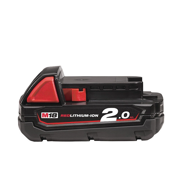 Аккумулятор 2,0Ач Milwaukee M18 B2 детальные картинки Детальное изображение : аккумулятор 2,0ач milwaukee m18 b2