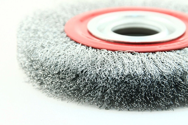 Щетка для УШМ металл GermaFlex D150 дисковая гофрированная – купить в , детальное изображение
Щетка для УШМ металл GermaFlex D150 дисковая гофрированная – купить в , подробное изображение
