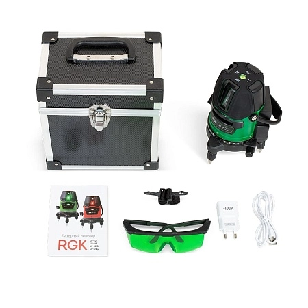 Лазерный уровень RGK LP-62G + штатив RGK LET-170 (778985) RGK – анонс, характеристики, 