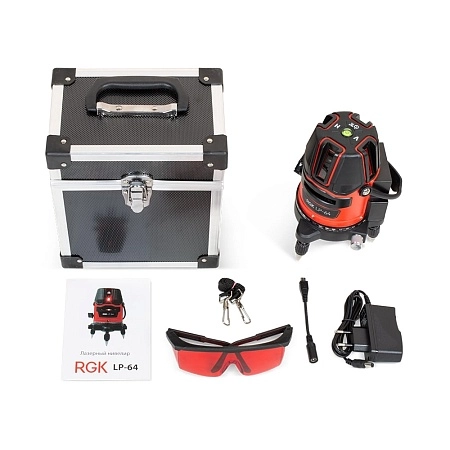 Комплект: лазерный уровень RGK LP-64 + штатив RGK LET-170 (779029) RGK – анонс, характеристики, 