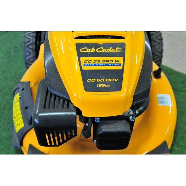 Газонокосилка бензиномоторная самоходная "Cub Cadet" CC 53 SPO W: 12AQC6J3603 по цене 37 358 ₽ Газонокосилка бензиномоторная самоходная "Cub Cadet" CC 53 SPO W: Газонокосилки бензиновые Товар УТ000041203 0