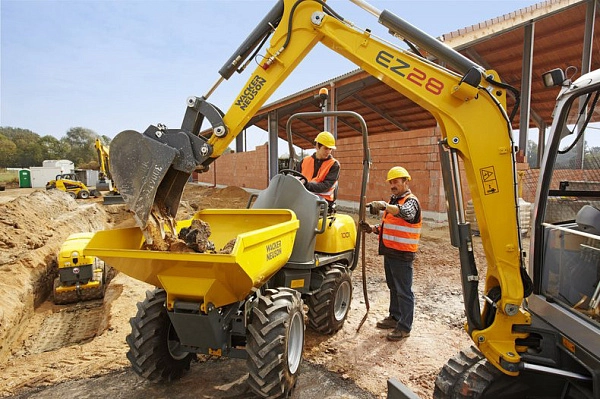 Думпер колесный Wacker Neuson 1001 купить на сайте Думпер колесный Wacker Neuson 1001