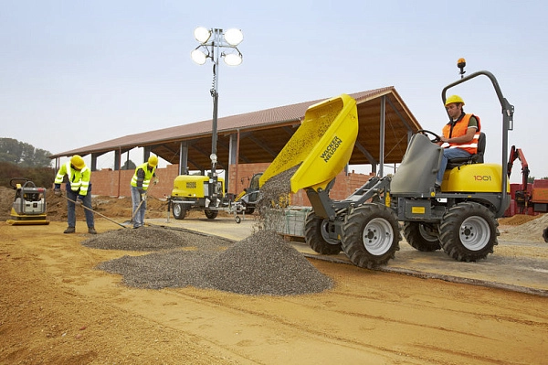 Думпер колесный Wacker Neuson 1001 купить на сайте Думпер колесный Wacker Neuson 1001