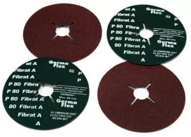 Круг фибровый шлифовальный Ф125х22 мм P40 GermaFlex Fibrat A – анонс, характеристики, 