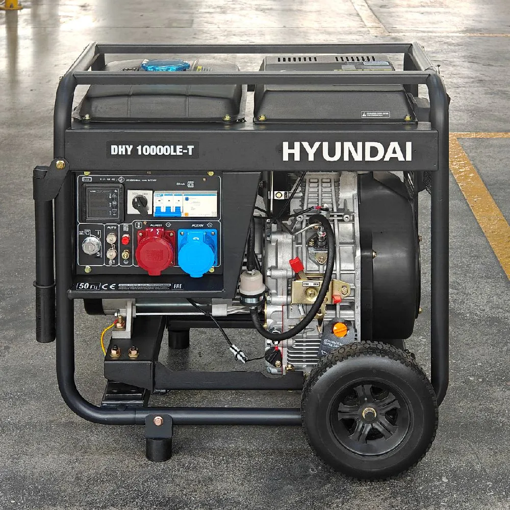 Дизельный генератор Hyundai DHY 10000LE-T