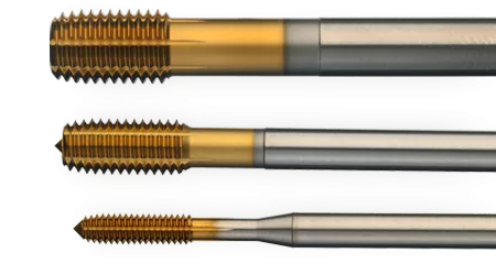 Бесстружечный метчик CENTERDRILL G1/8" TiN (раскатник)