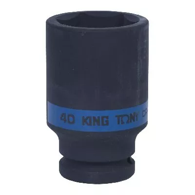 Головка торцевая ударная глубокая шестигранная 3/4&quot;, 40 мм KING TONY 643540M KING TONY – анонс, характеристики, MST643540M 