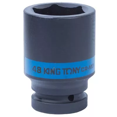 Головка торцевая ударная глубокая шестигранная 1&quot;, 48 мм KING TONY 843548M KING TONY – анонс, характеристики, MST843548M 