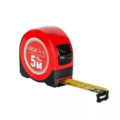 Рулетка RGK R-5 (774901) : в описании характеристика и цена Цена по акции на рулетка rgk r-5 (774901) в магазине Инструмент-24